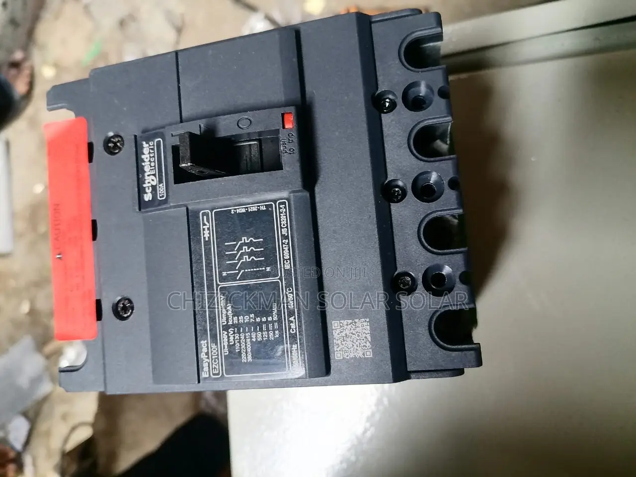 100A 3p McCb Schneider Breaker