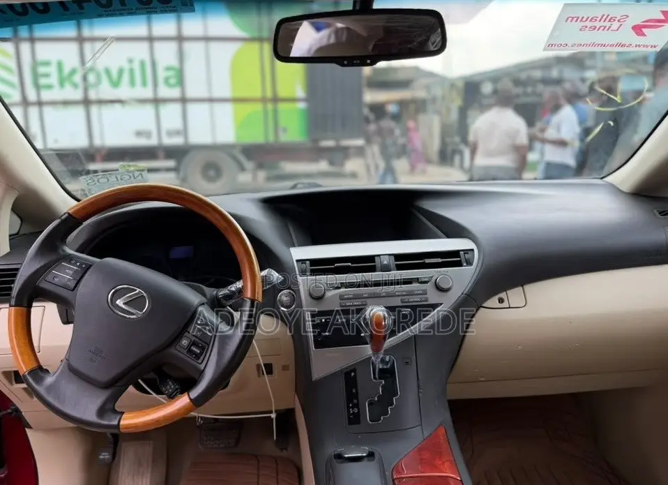 Lexus RX 350 2011 Red