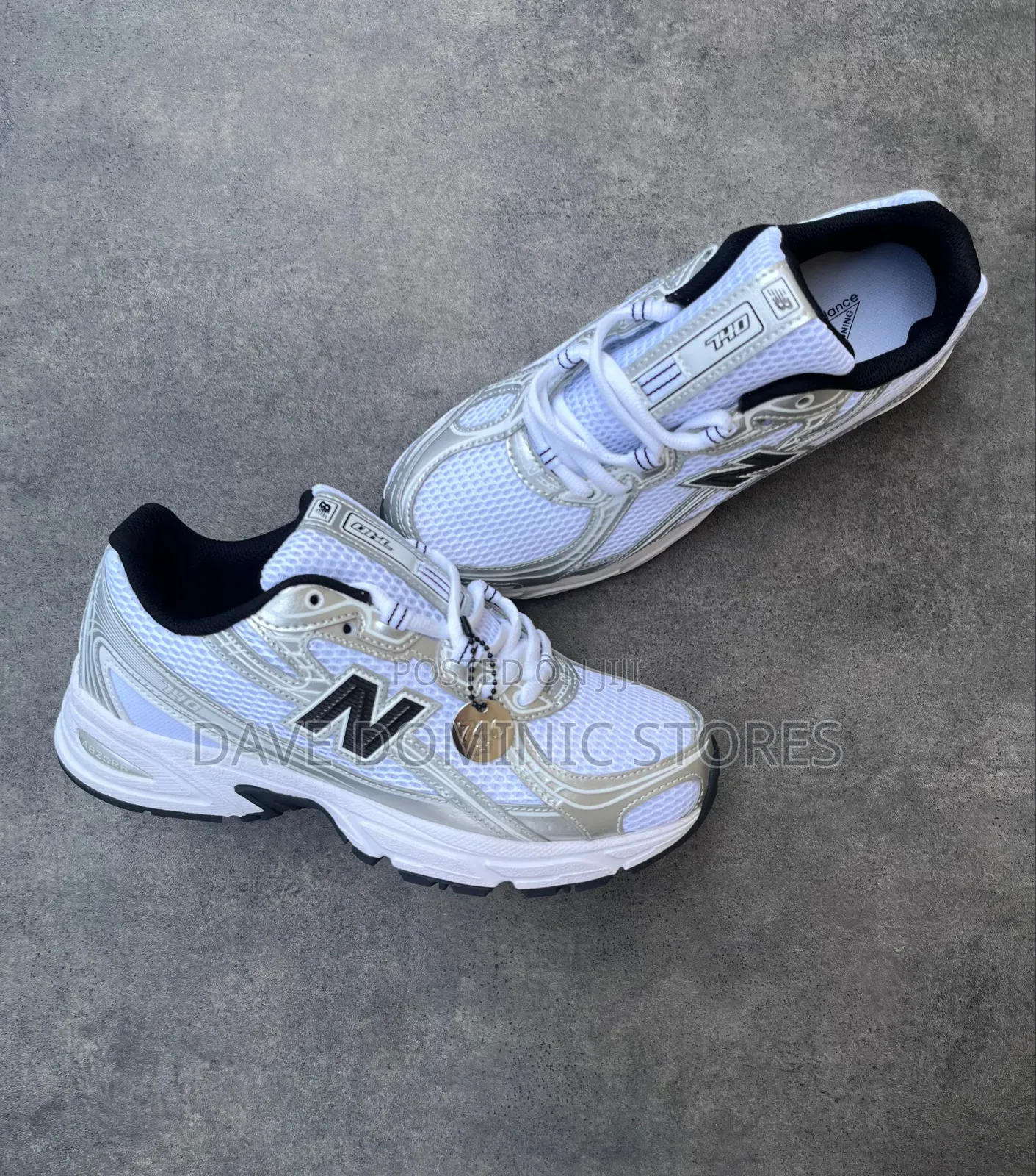 Original New Balance 740 Ash Metallic Silver