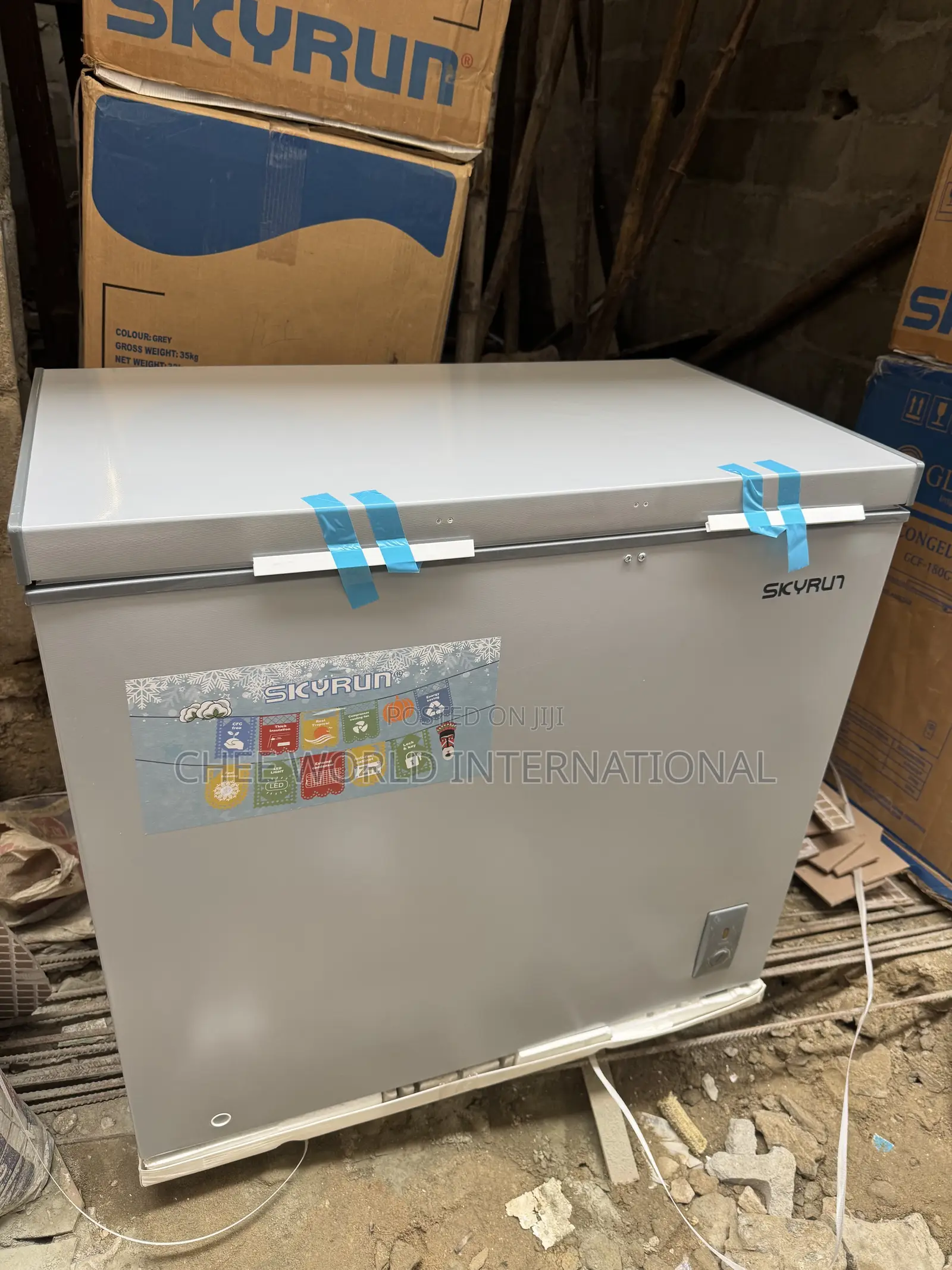 ORIGINAL Skyrun 200L Chest Freezer – Brand New With 2 Years Warranty