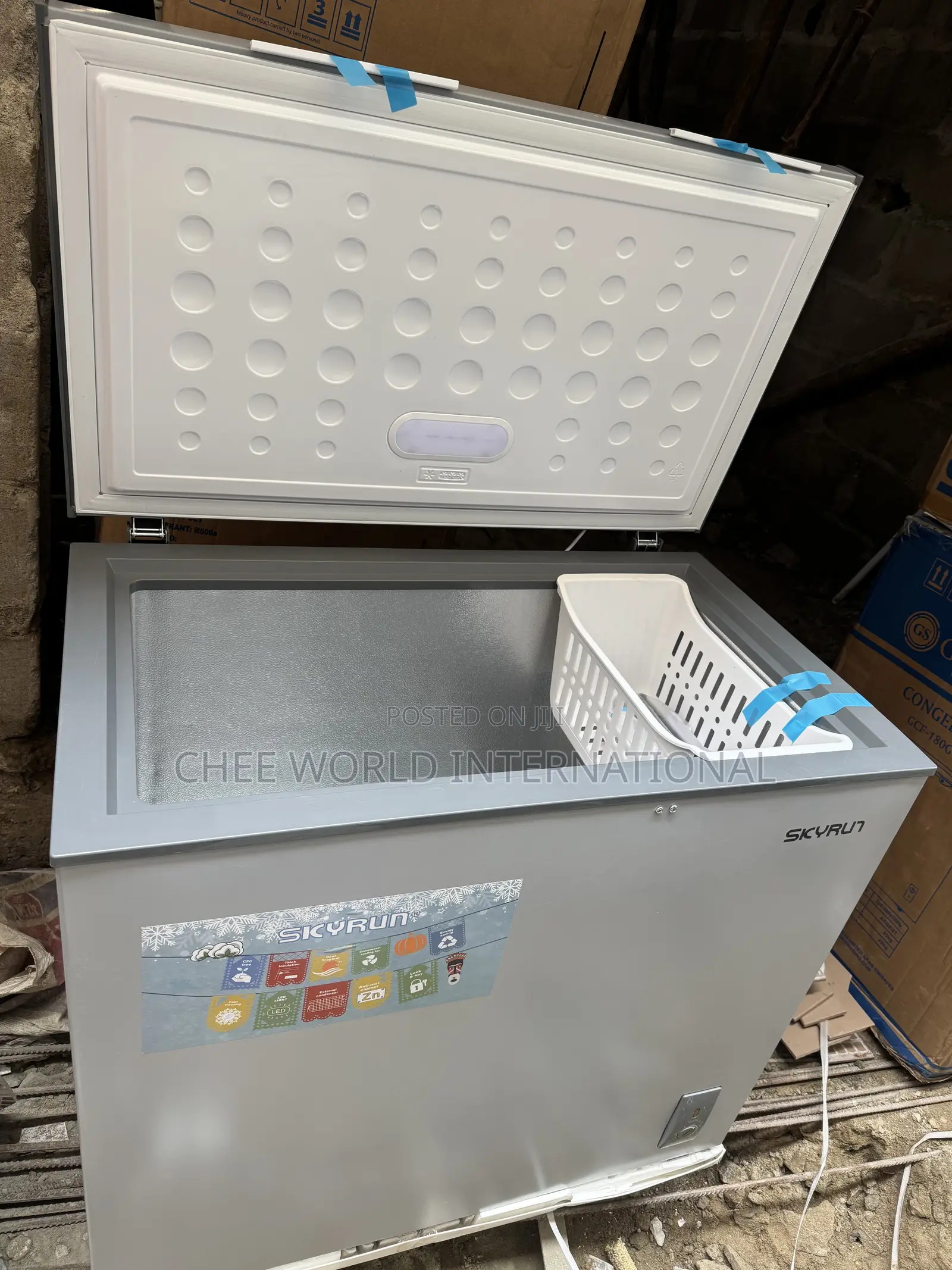 ORIGINAL Skyrun 200L Chest Freezer – Brand New With 2 Years Warranty