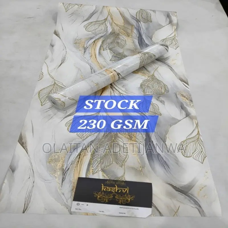 Nonwoven Floral Cleanable Wallpaper