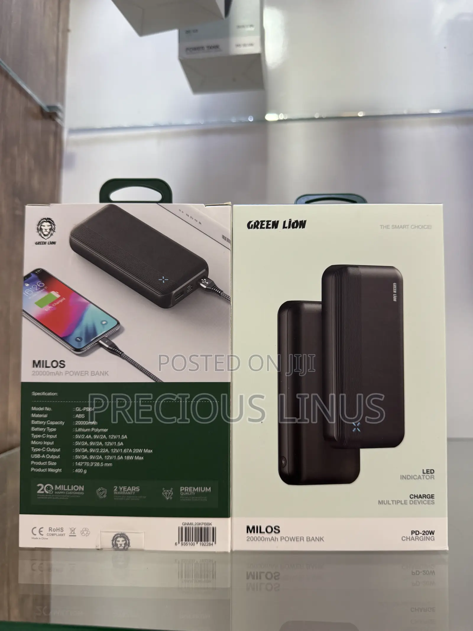 Green Lion Milos 20,000 Mah