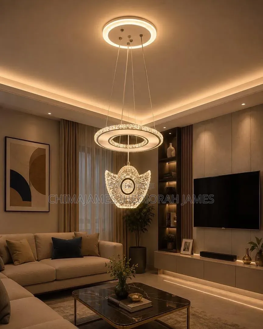 Living Room Chandelier Modern Villa Dining Room Pendant Lamp Designer