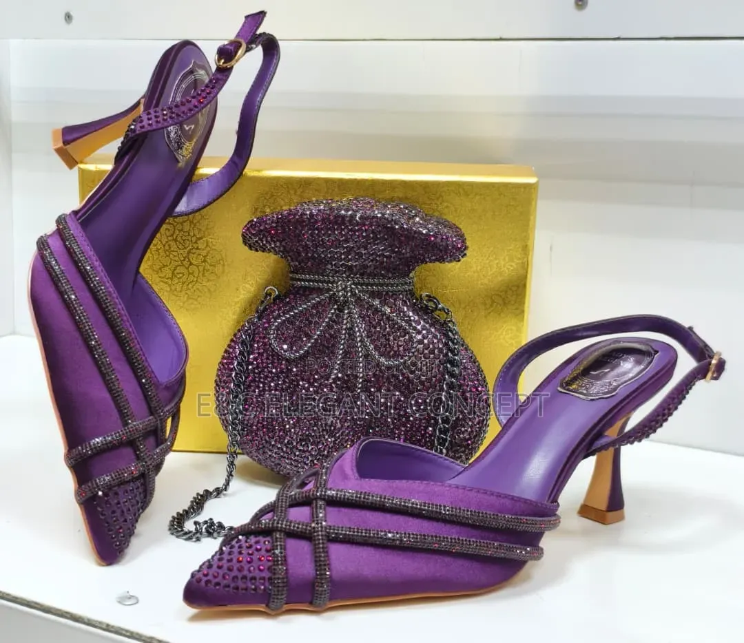 Luxury Designer Ladies Shoe and Purse