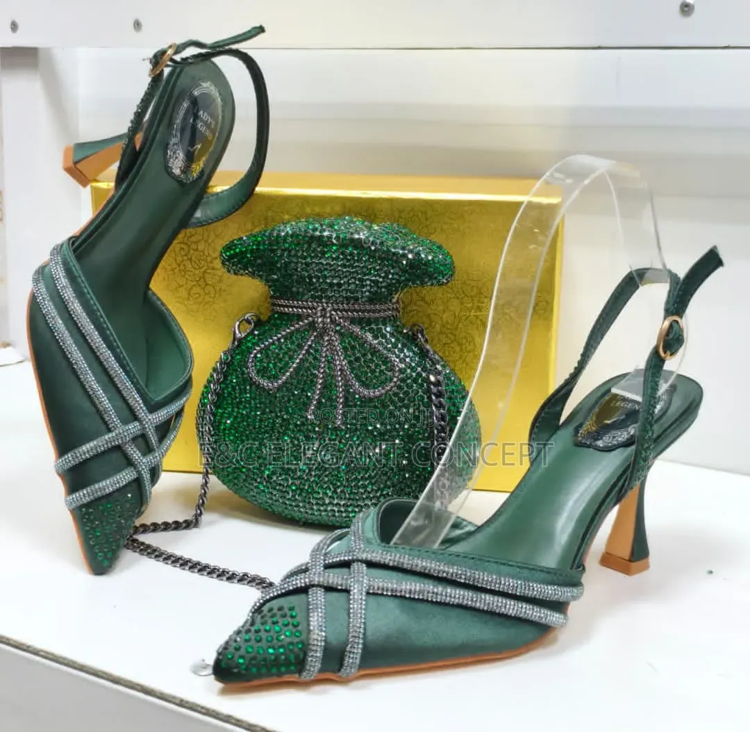 Luxury Designer Ladies Shoe and Purse