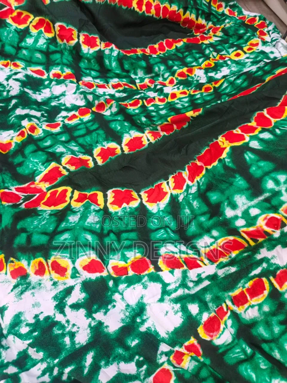 Green Stylish Vintage Fabrics
