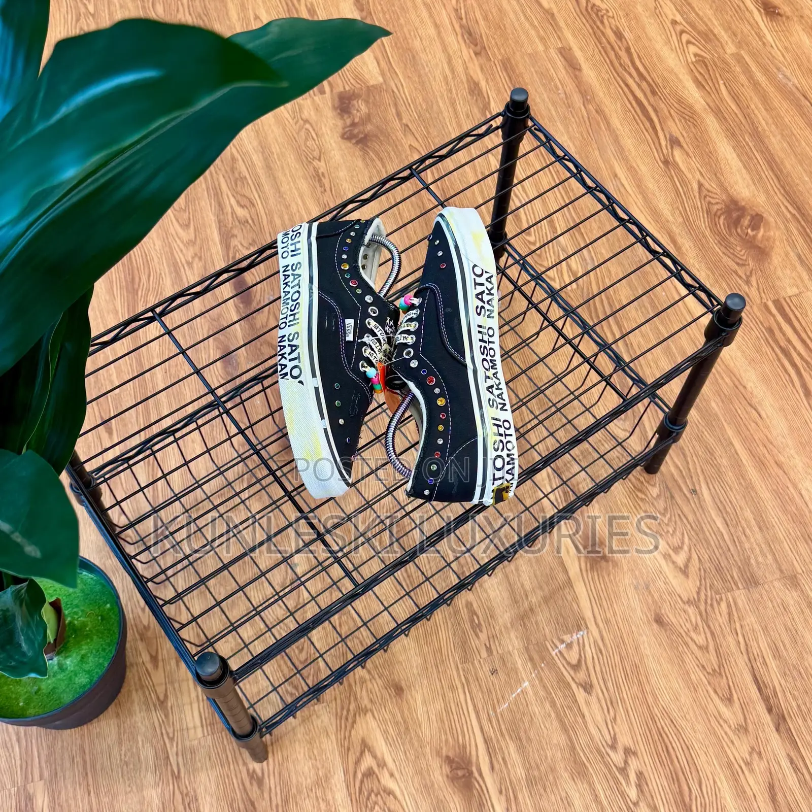 Original Satoshi Nakamoto X Vans Otw Era 95 Round Lucky Charm Sneakers