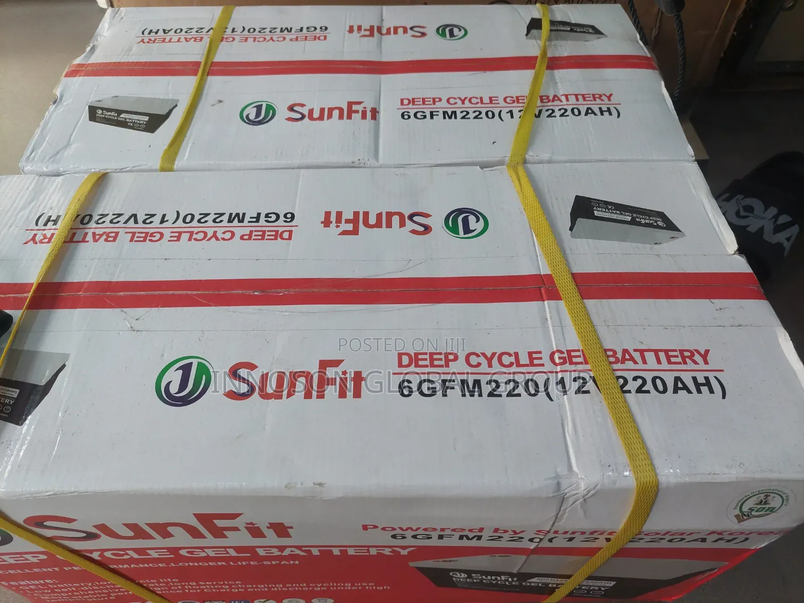 220Ah 12v Sunfit Battery