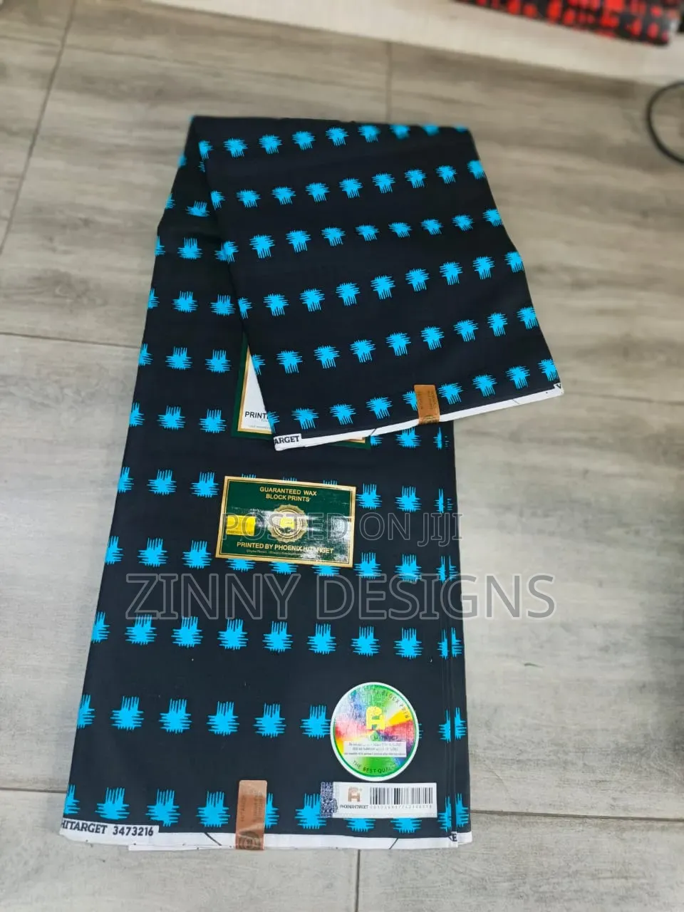 Vibrant Kente-Gold Big Hitarget Ankara