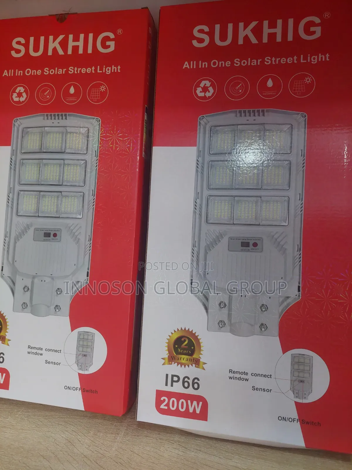 200w Sukhig Solar Street Lights