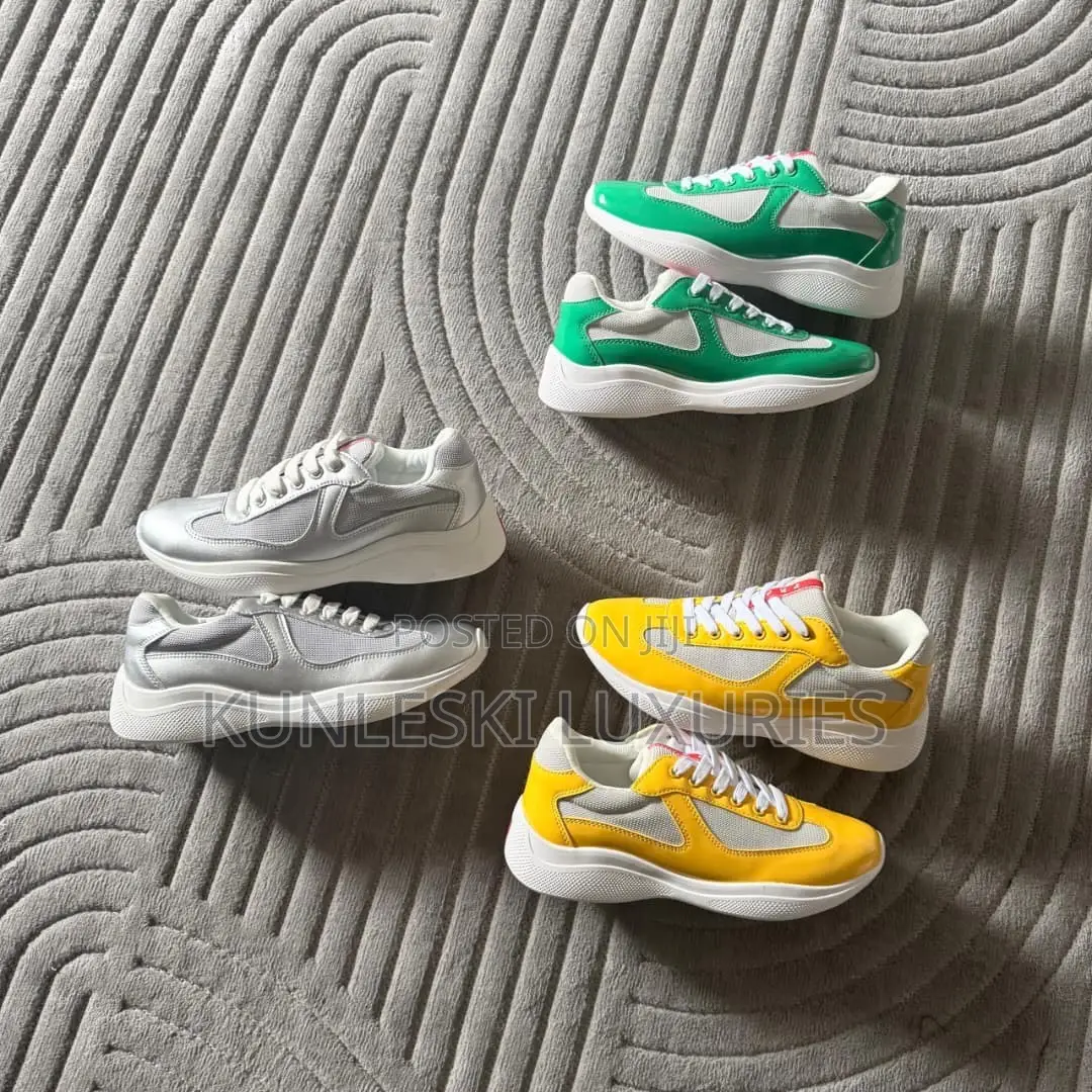 Original Prada America’s Cup Sneakers in 3 Colors