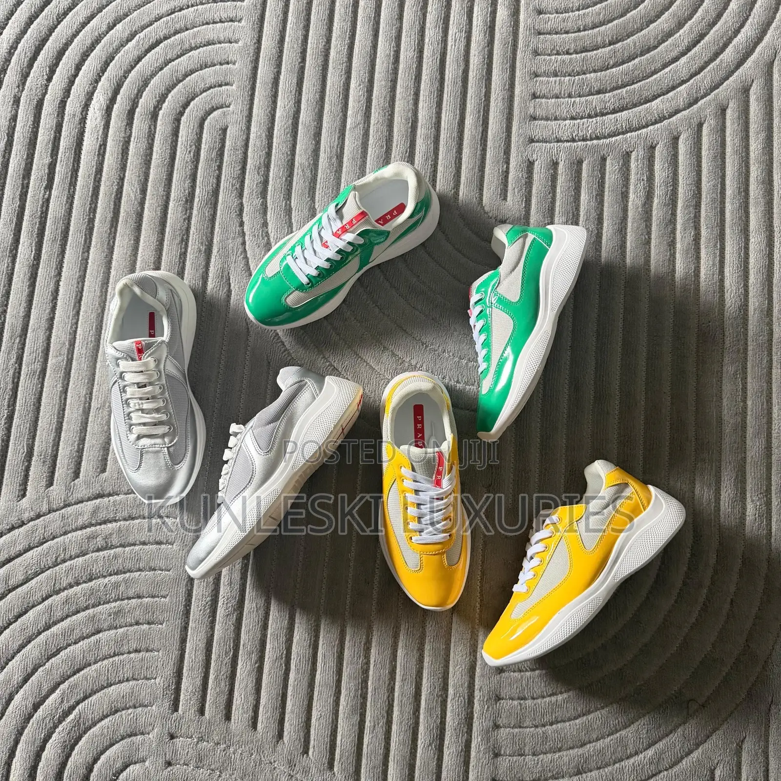 Original Prada America’s Cup Sneakers in 3 Colors