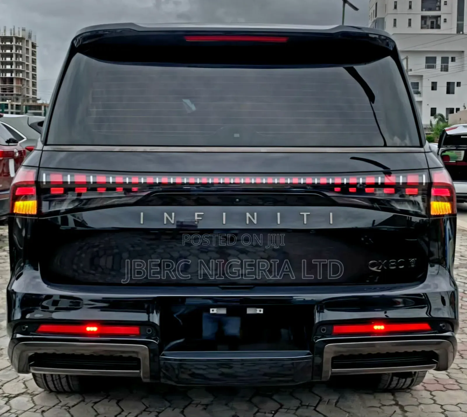 New Infiniti QX80 2025 Black