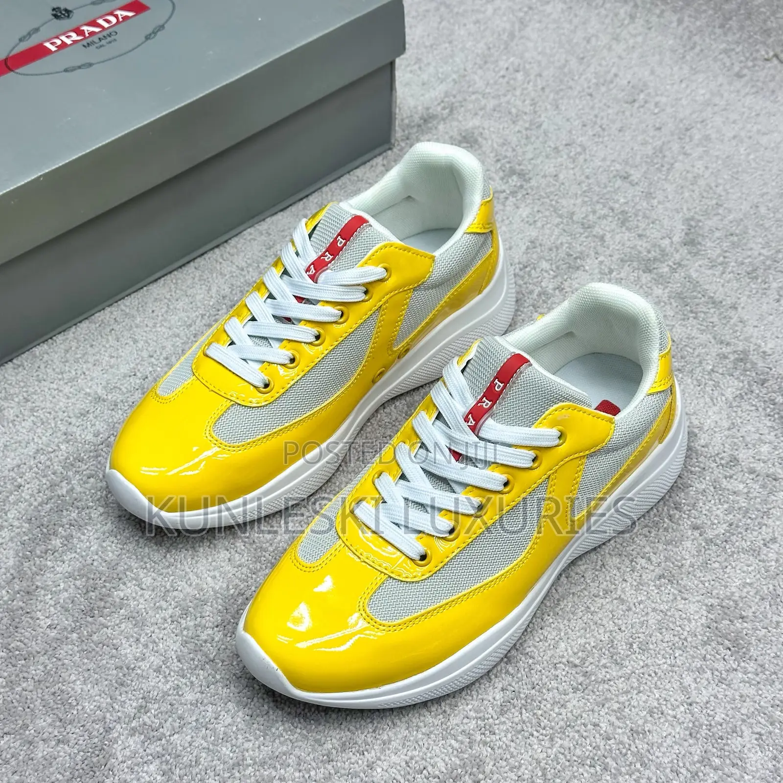 Original Prada America’s Cup Sneakers in 3 Colors