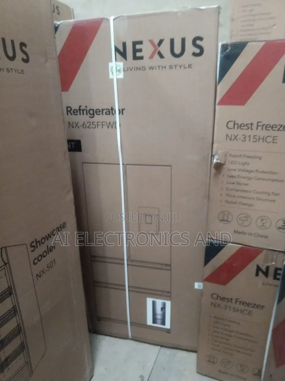 Nexus French Door Inverter Refrigerator Model NX -625ffwd