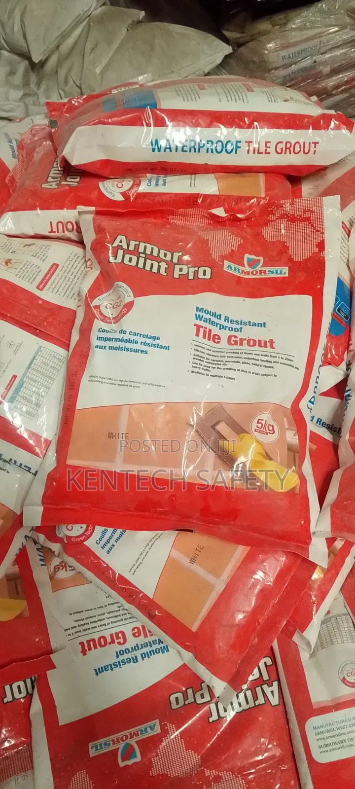 Armor Jointpro Water Proof Tiles Grout 5kg Very Active
