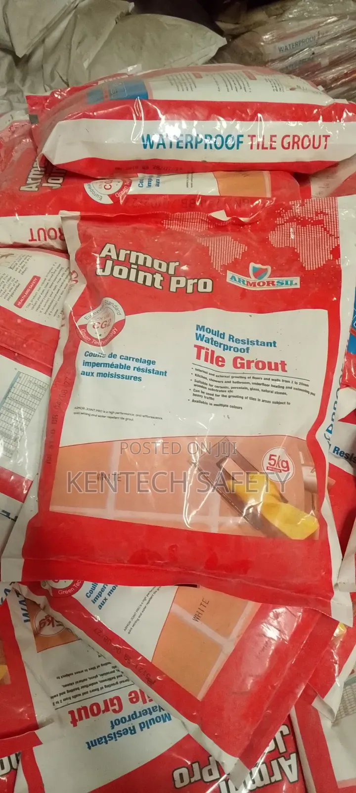 Armor Jointpro Water Proof Tiles Grout 5kg Very Active