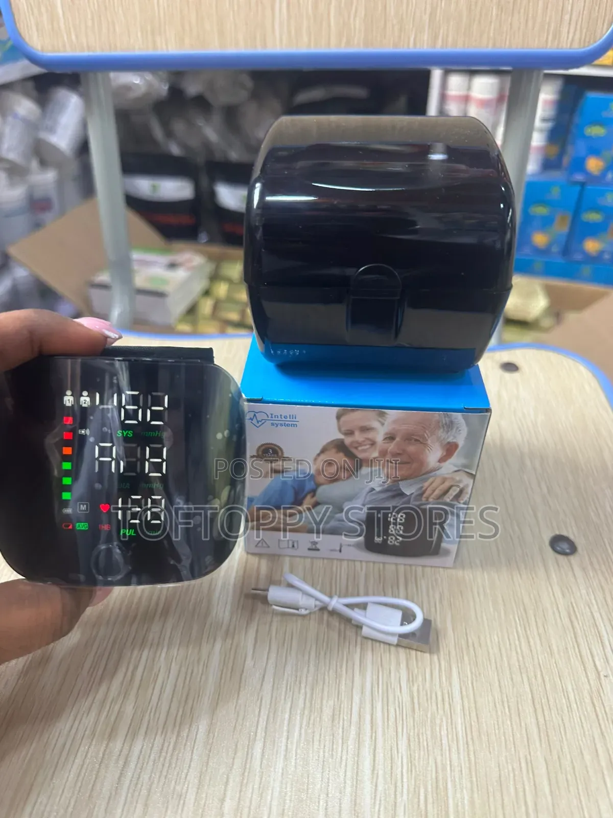 Wrist Electronic Sphygmomanometer Bp Monitoring