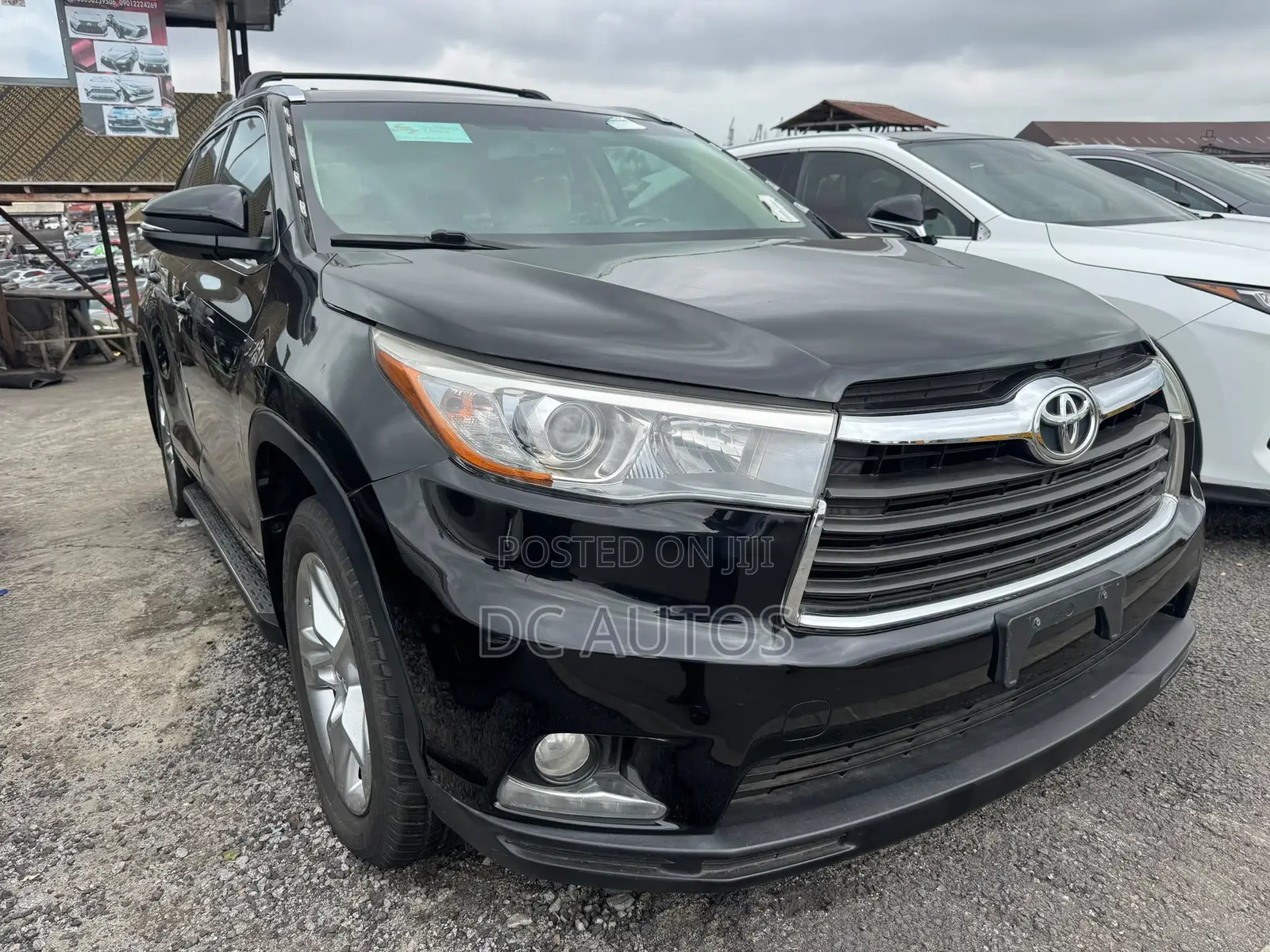 Toyota Highlander Limited 4dr SUV AWD (3.5L 6cyl 6A) 2015 Black