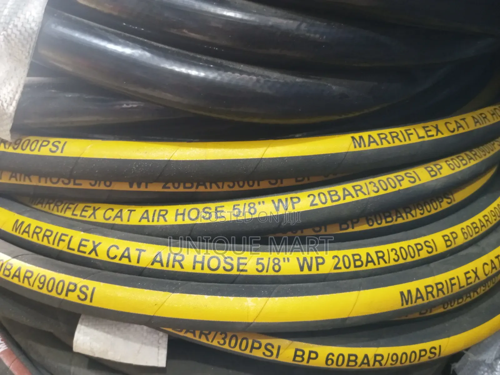 5/8" Cat Industrial Air Hose. Working Pressure 20 Bar. Bundle:50 Meter