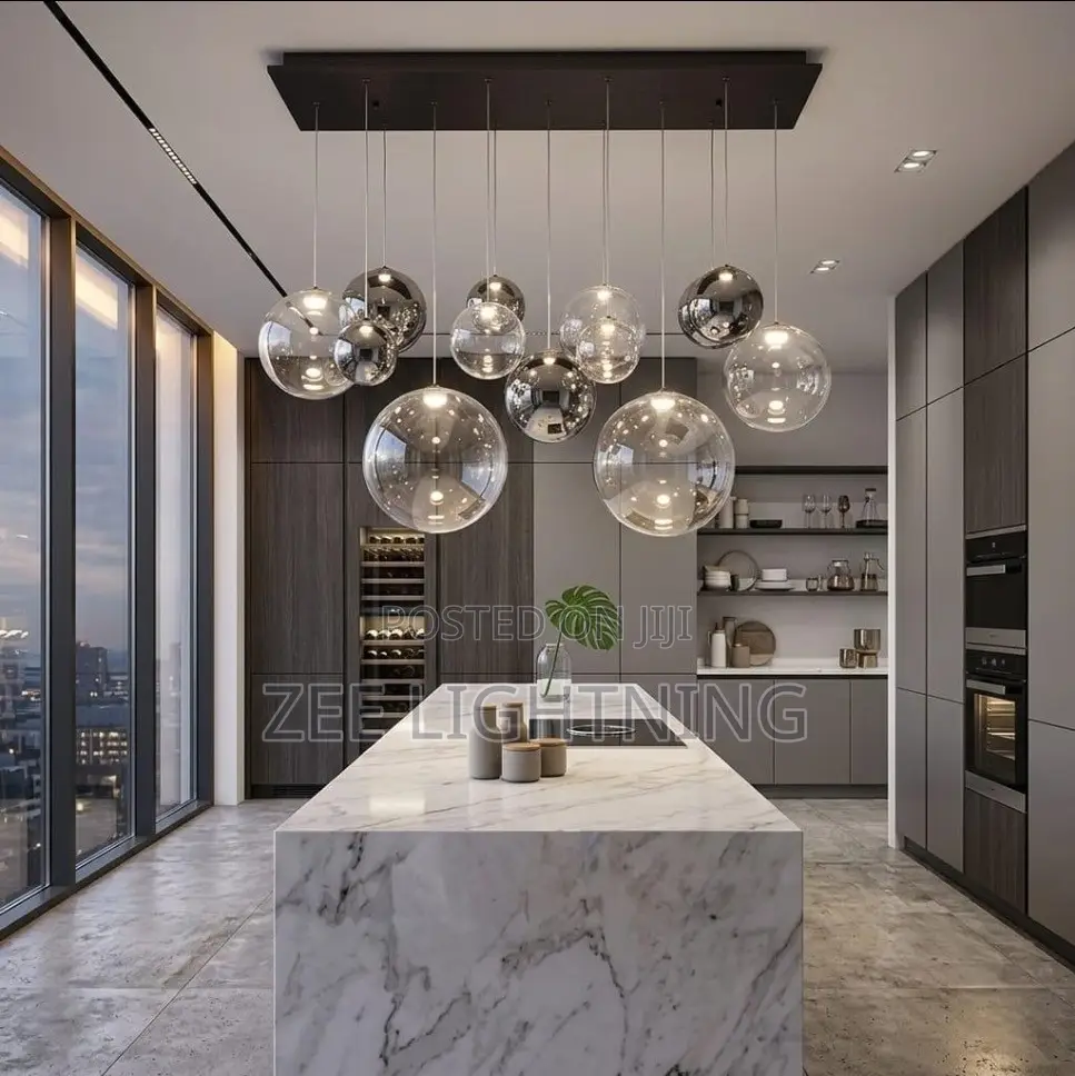 LED Dimmable Island Luxury Chandelier (Size 1200mm)