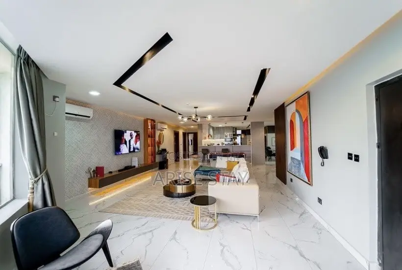 3-Bedroom Water View Apartment With Pool Ps5 | Lekki