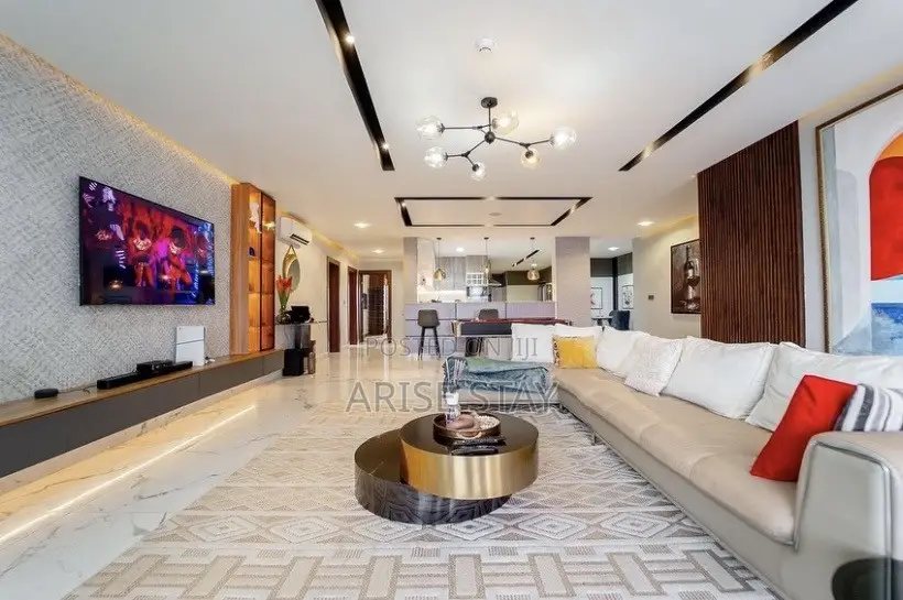 3-Bedroom Water View Apartment With Pool Ps5 | Lekki