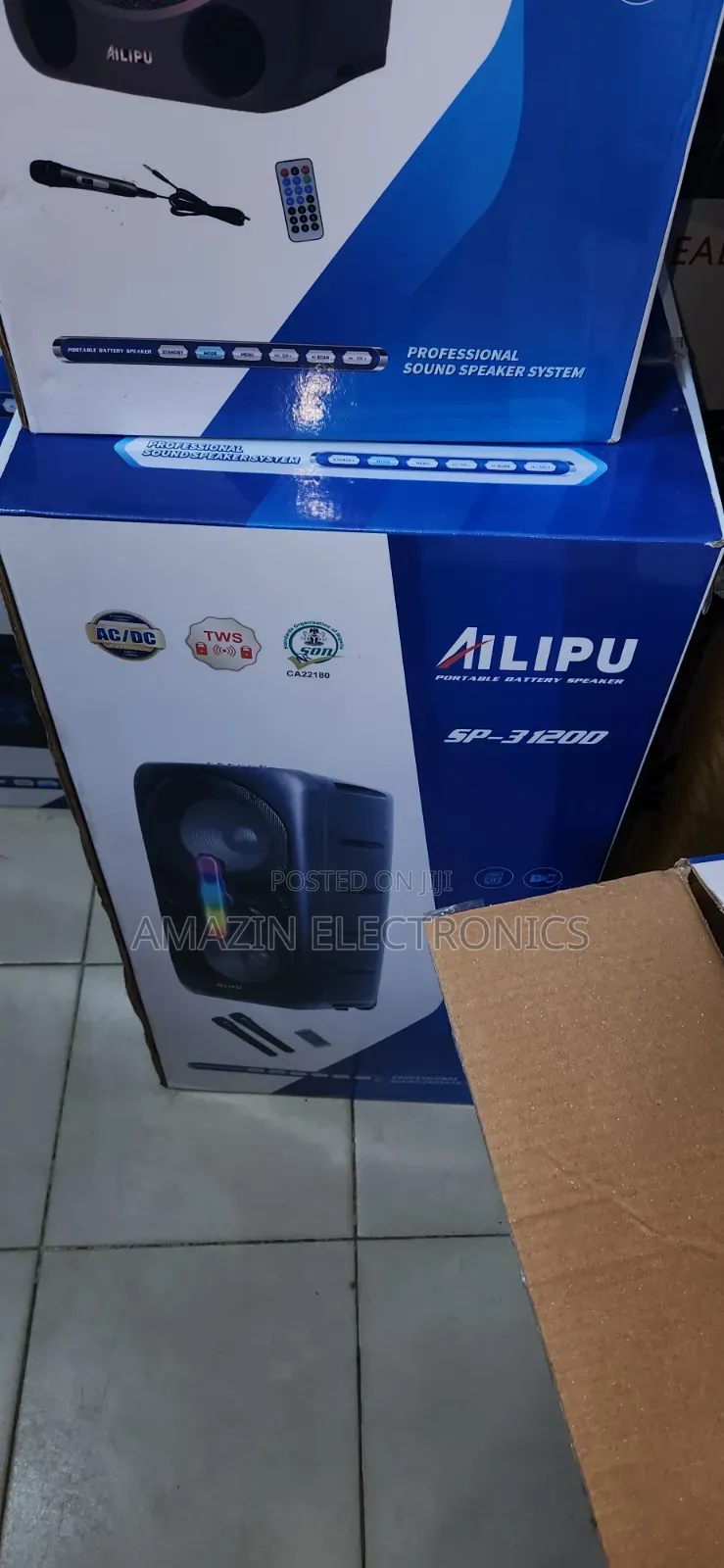 Ailipu Mini Rechargeable Sound System