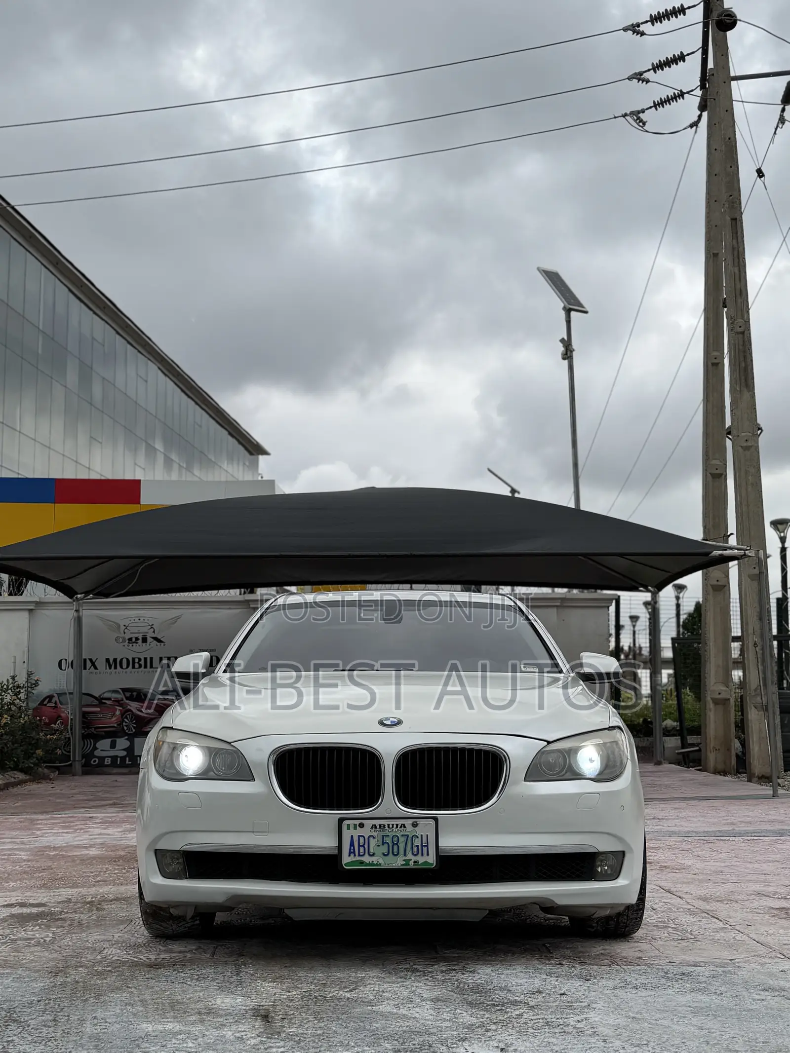 BMW 7 Series 730Li 2009 White
