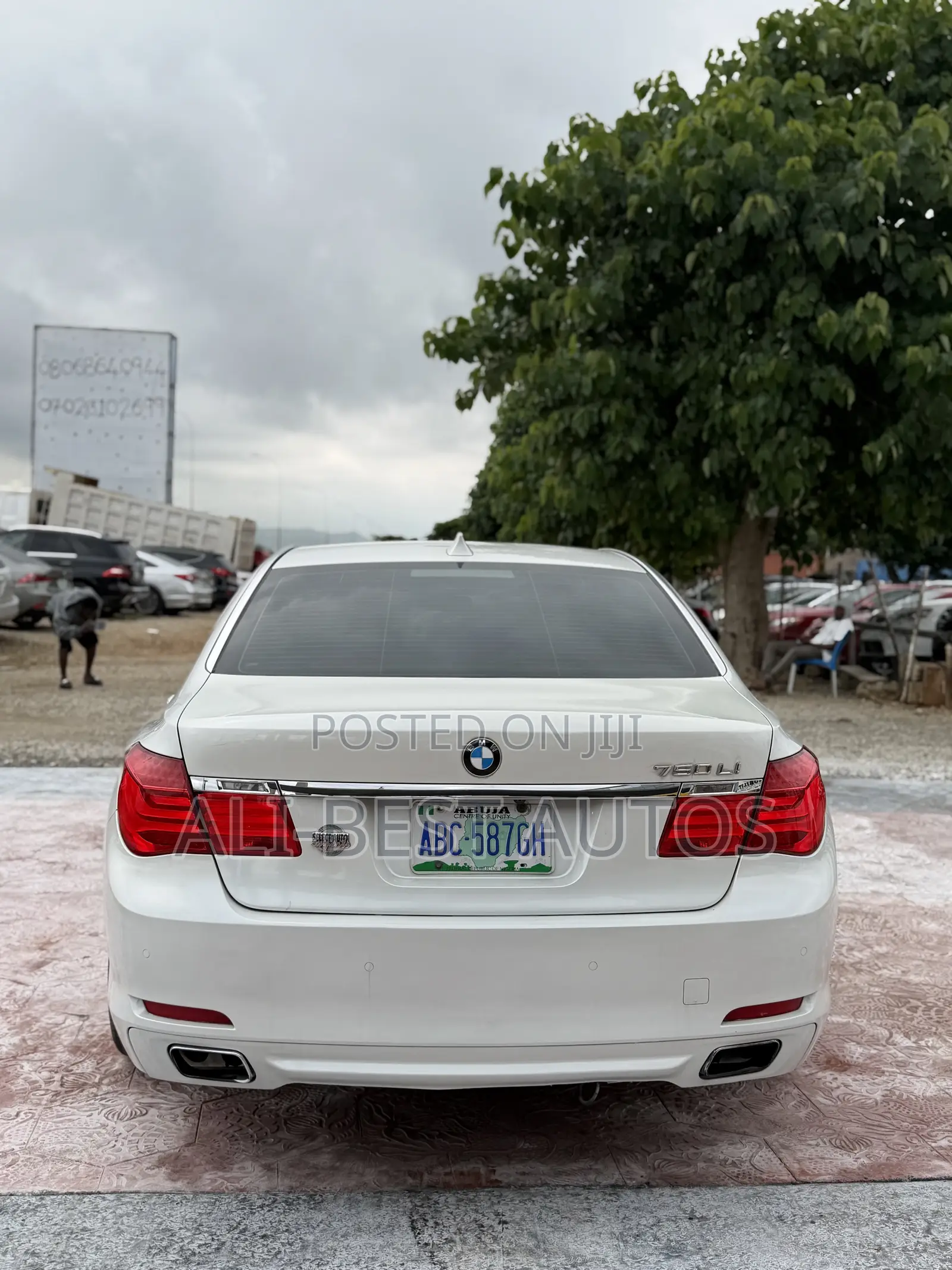 BMW 7 Series 730Li 2009 White
