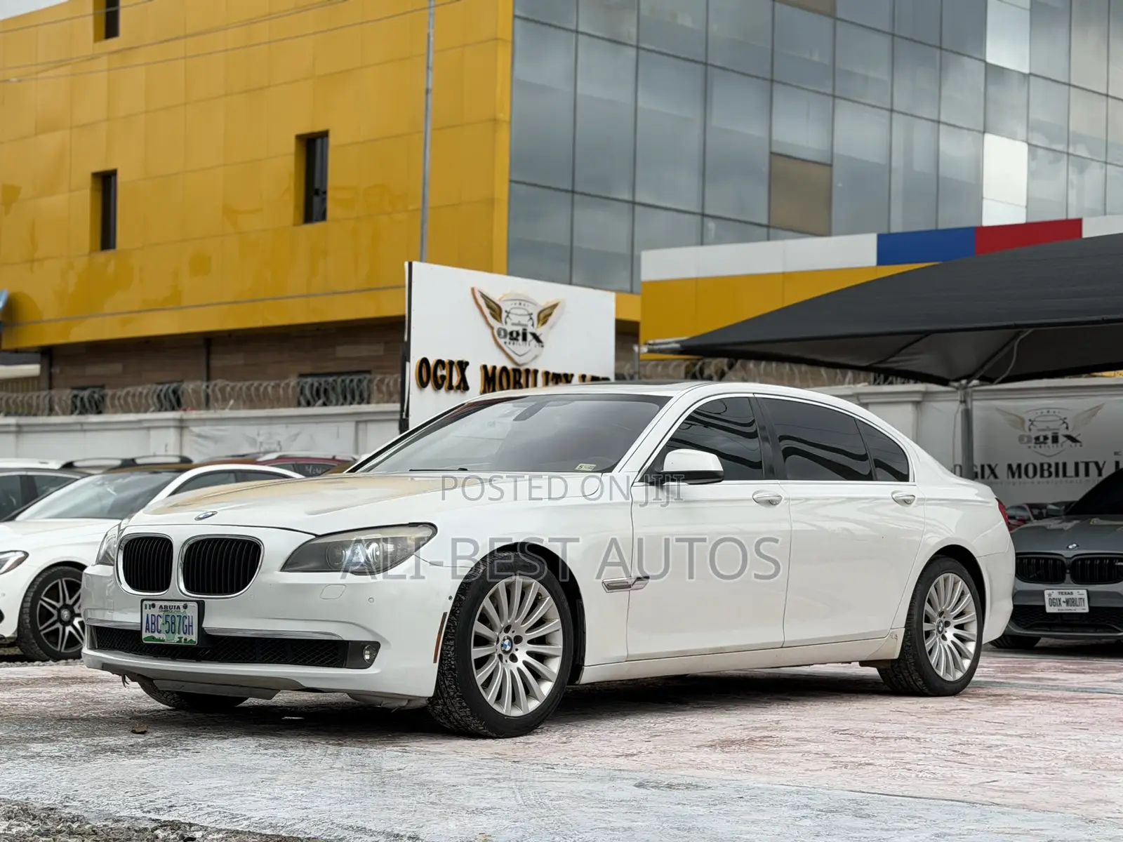 BMW 7 Series 730Li 2009 White