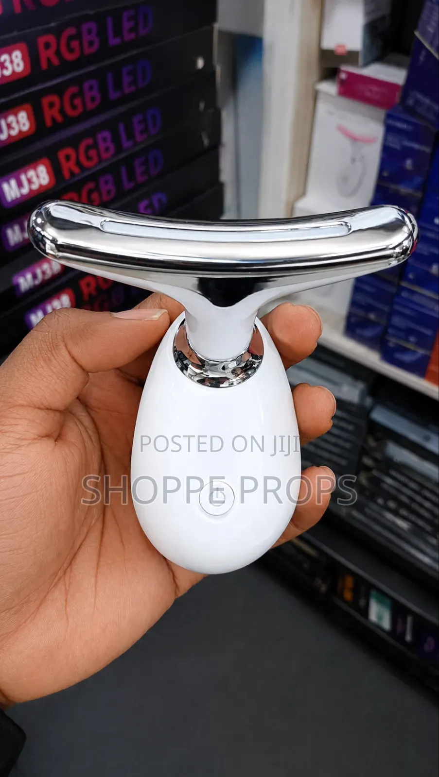 7-Color Face Neck Anti-Wrinkle Massaging Beauty Device