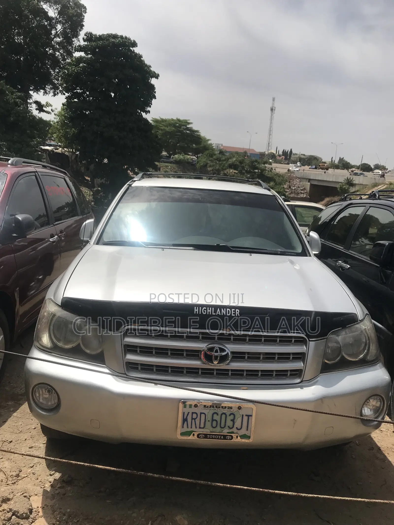 Toyota Highlander 2004 Silver