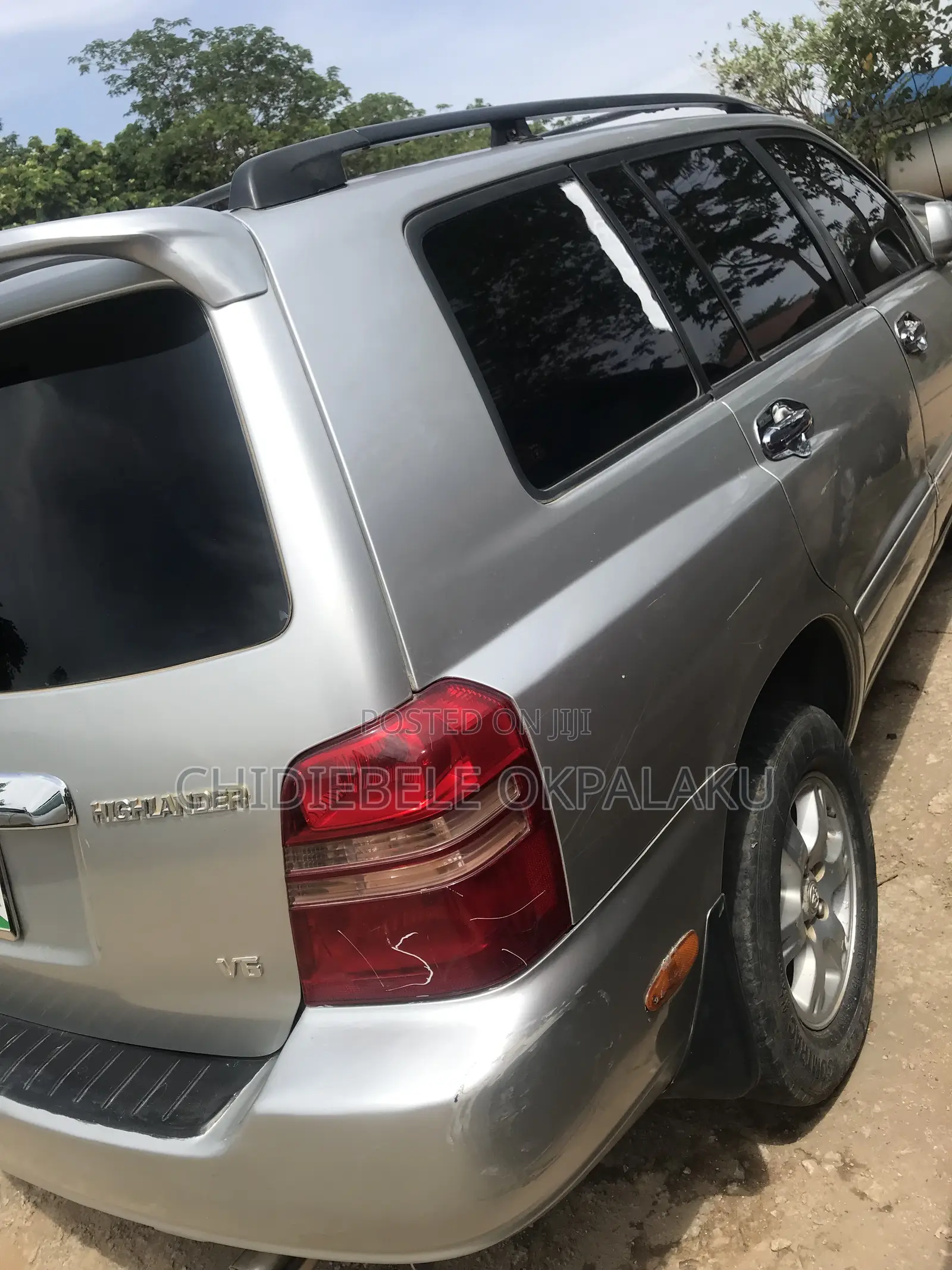 Toyota Highlander 2004 Silver