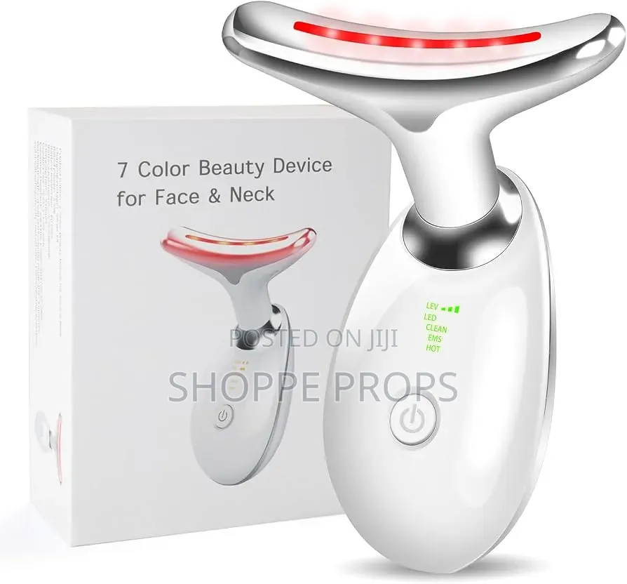 7-Color Face Neck Anti-Wrinkle Massaging Beauty Device