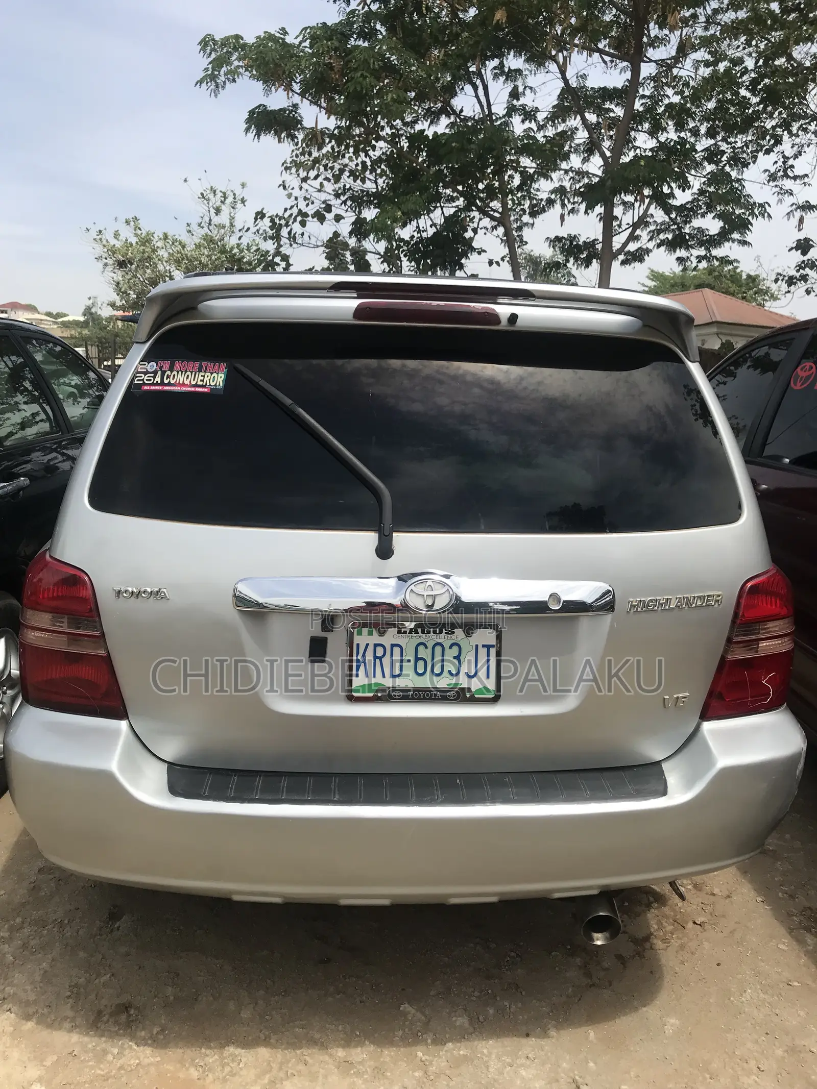 Toyota Highlander 2004 Silver