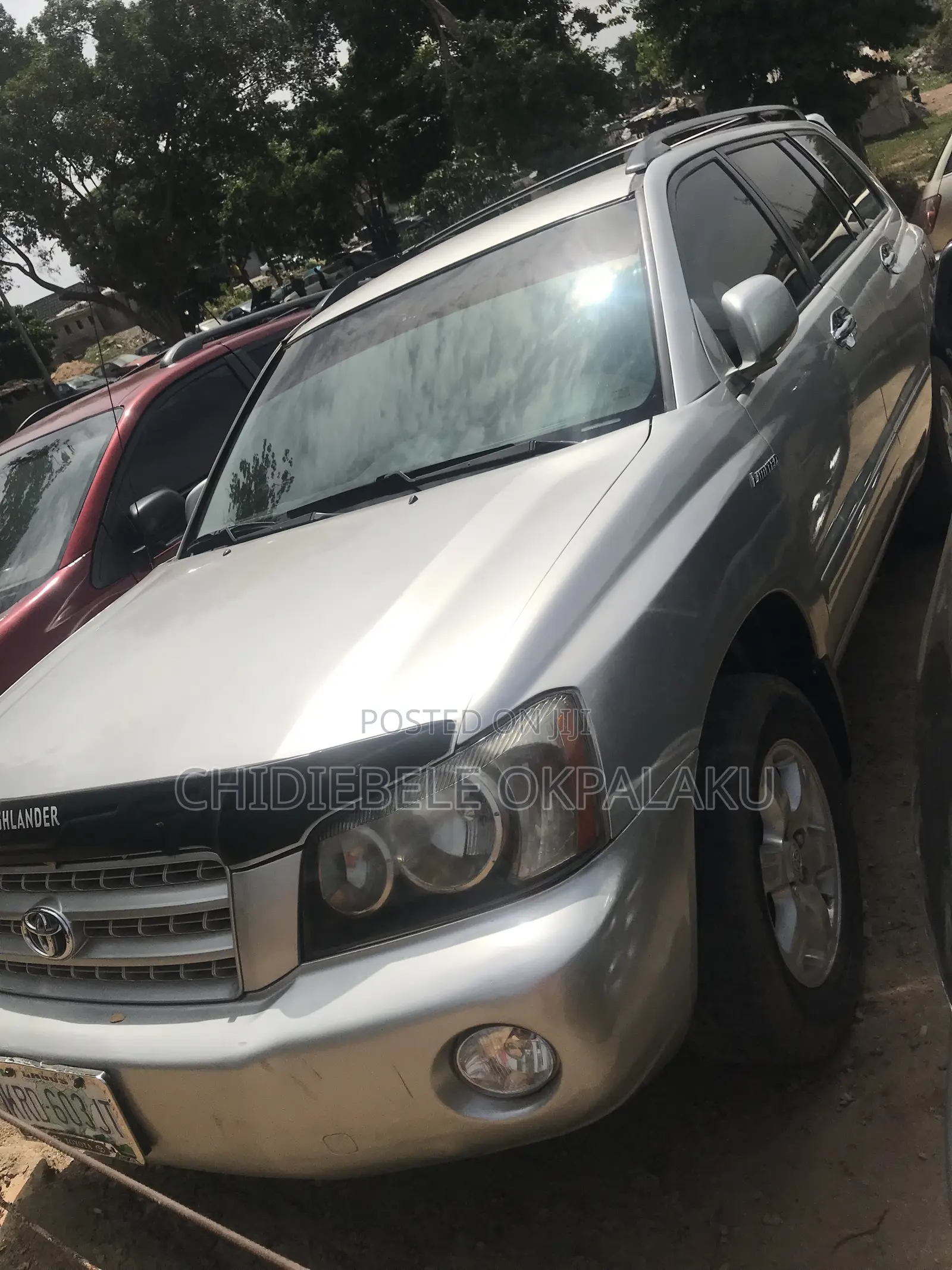 Toyota Highlander 2004 Silver