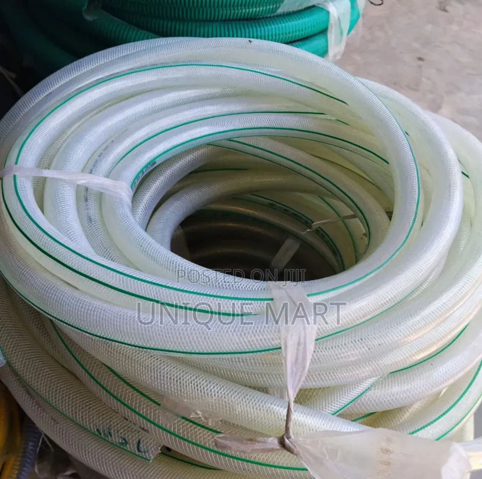 3/4" Agro Non Toxic PVC Food-Grade Braided Hose. Bundle:50 Meters