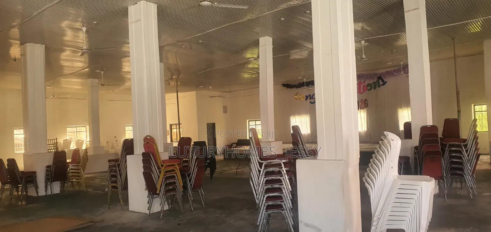 Specious Event Hall for Rent at Okokomiko by 23Km Lagos/Badagry