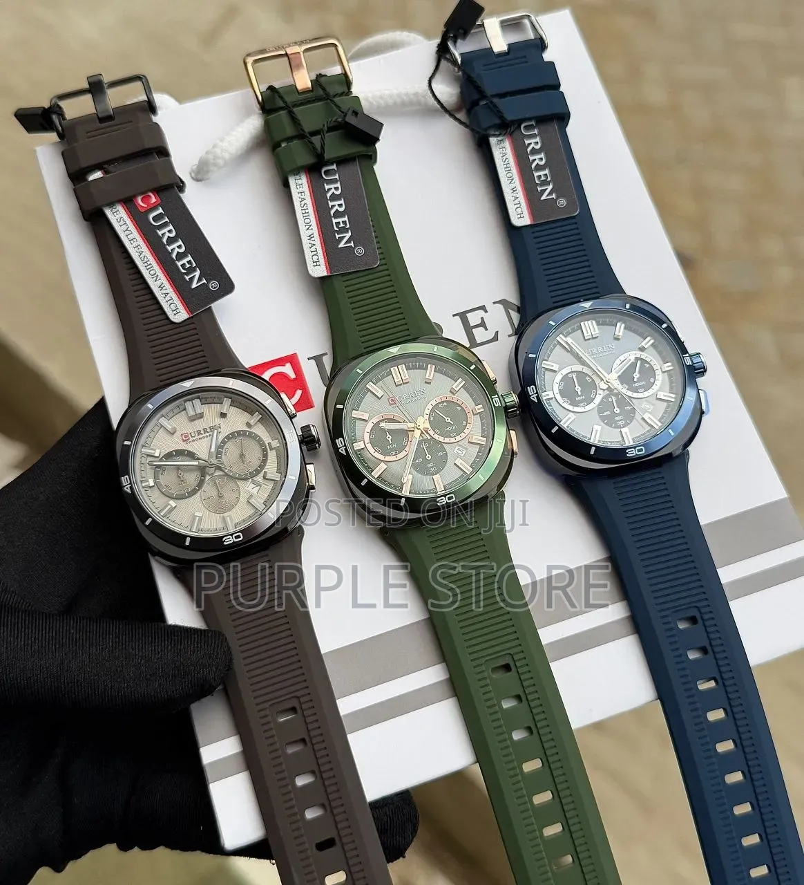 Curren Chronograph Water Resistant Watch
