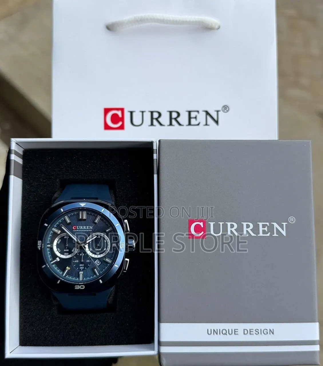Curren Chronograph Water Resistant Watch