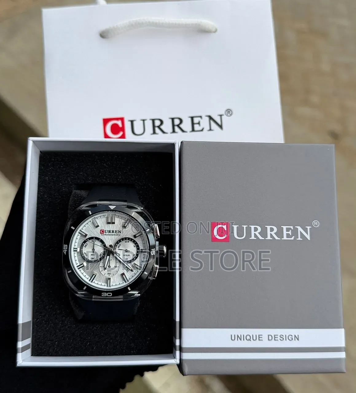 Curren Chronograph Water Resistant Watch