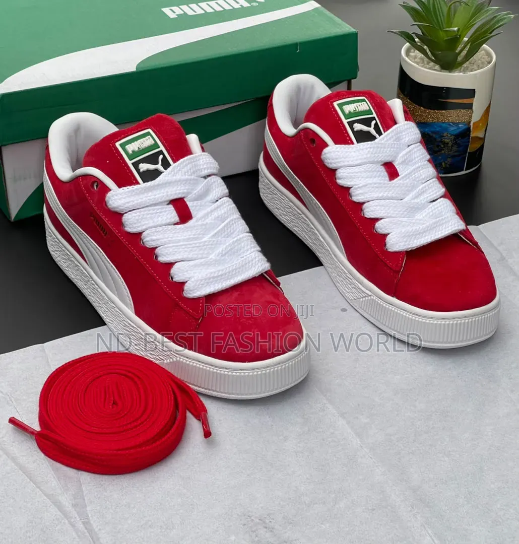 Red Quality Men's Sneakers