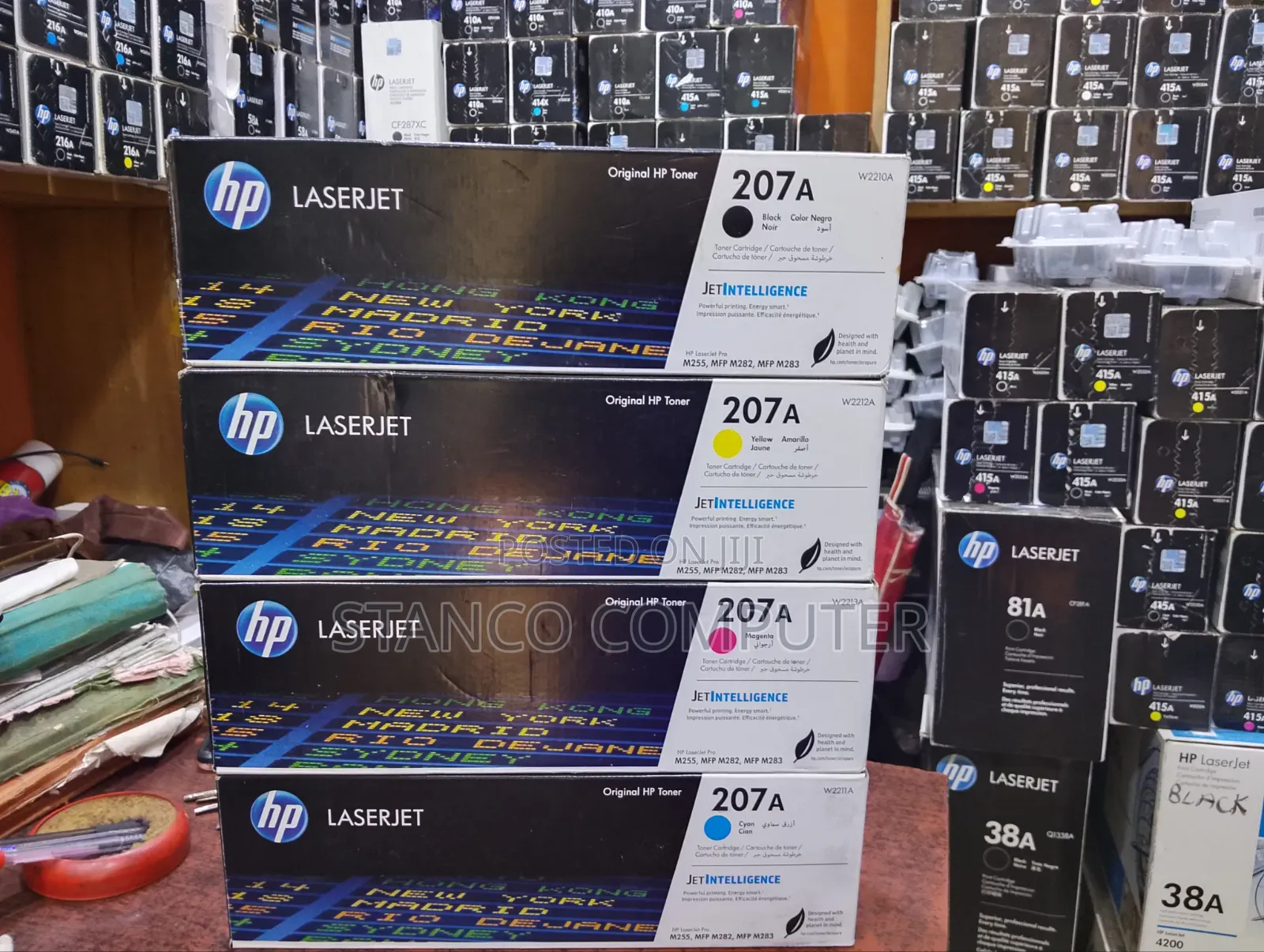HP Genuine Toner Cartridge 207A Colours