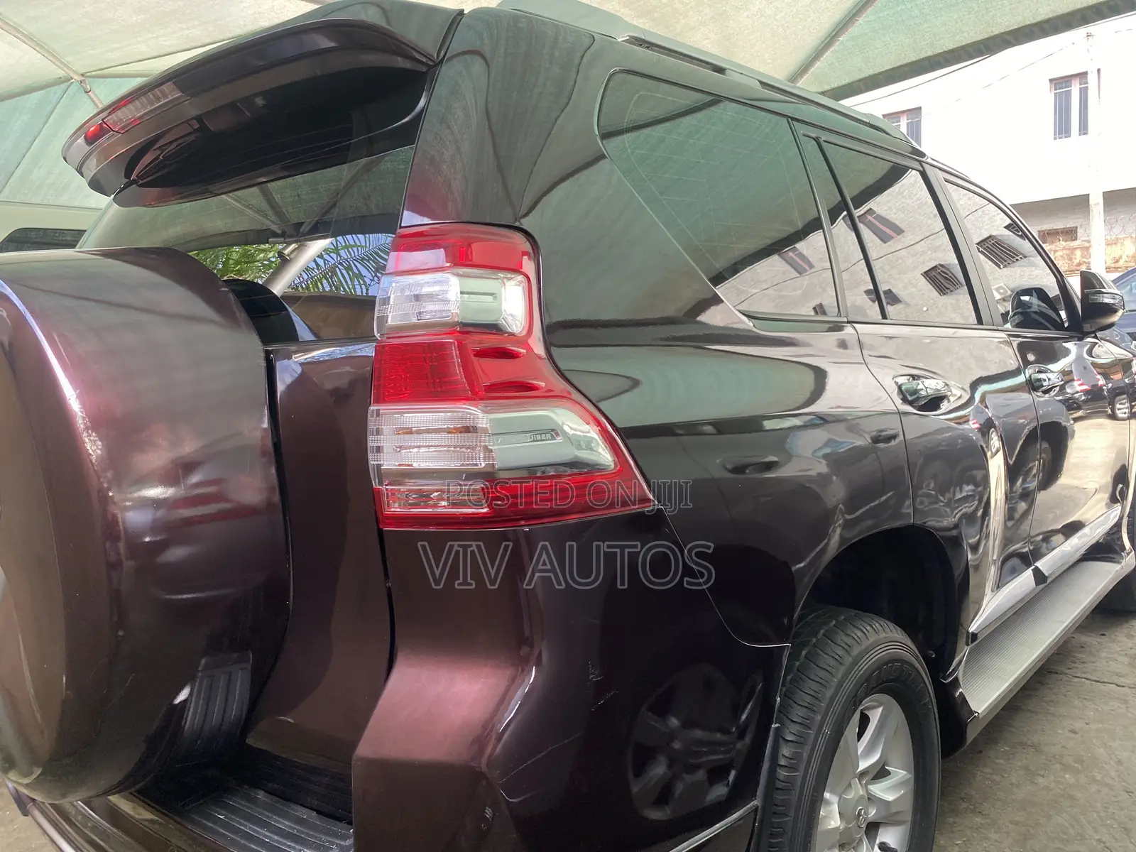 Toyota Land Cruiser Prado 4.0 Petrol GX-R 2016 Burgundy