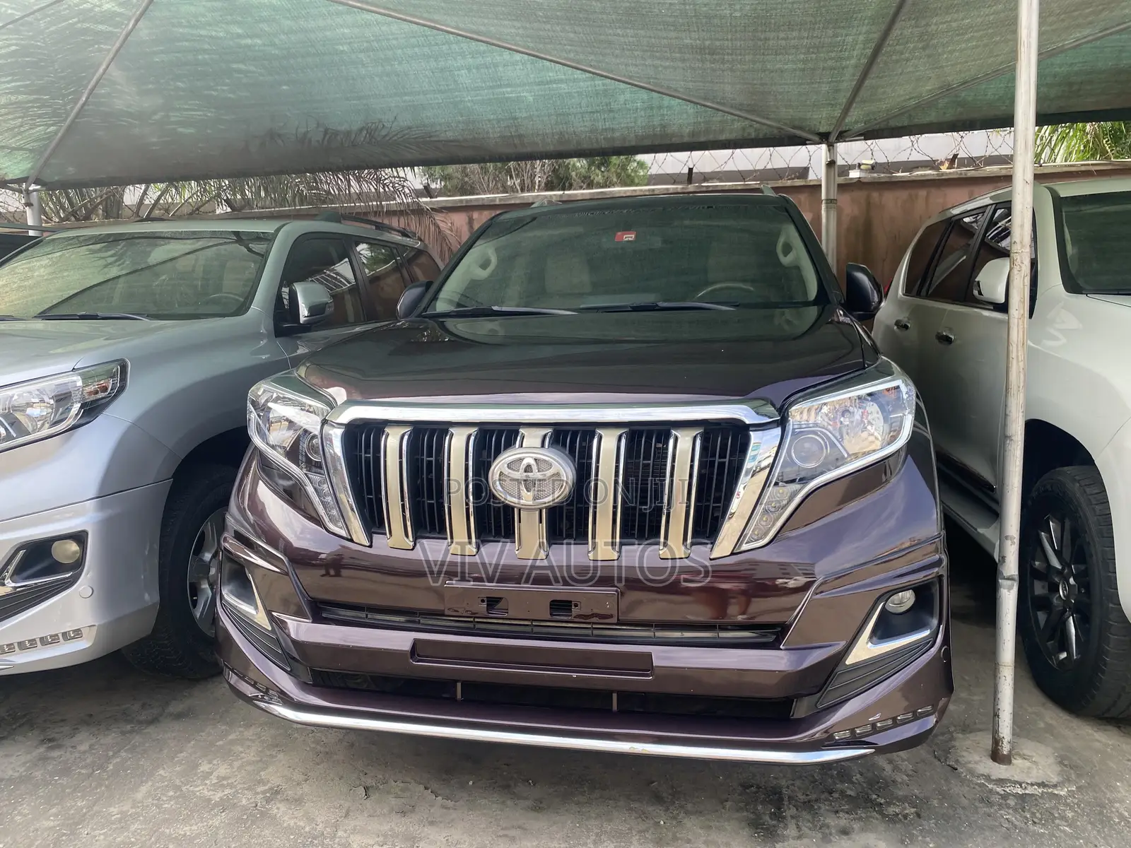 Toyota Land Cruiser Prado 4.0 Petrol GX-R 2016 Burgundy