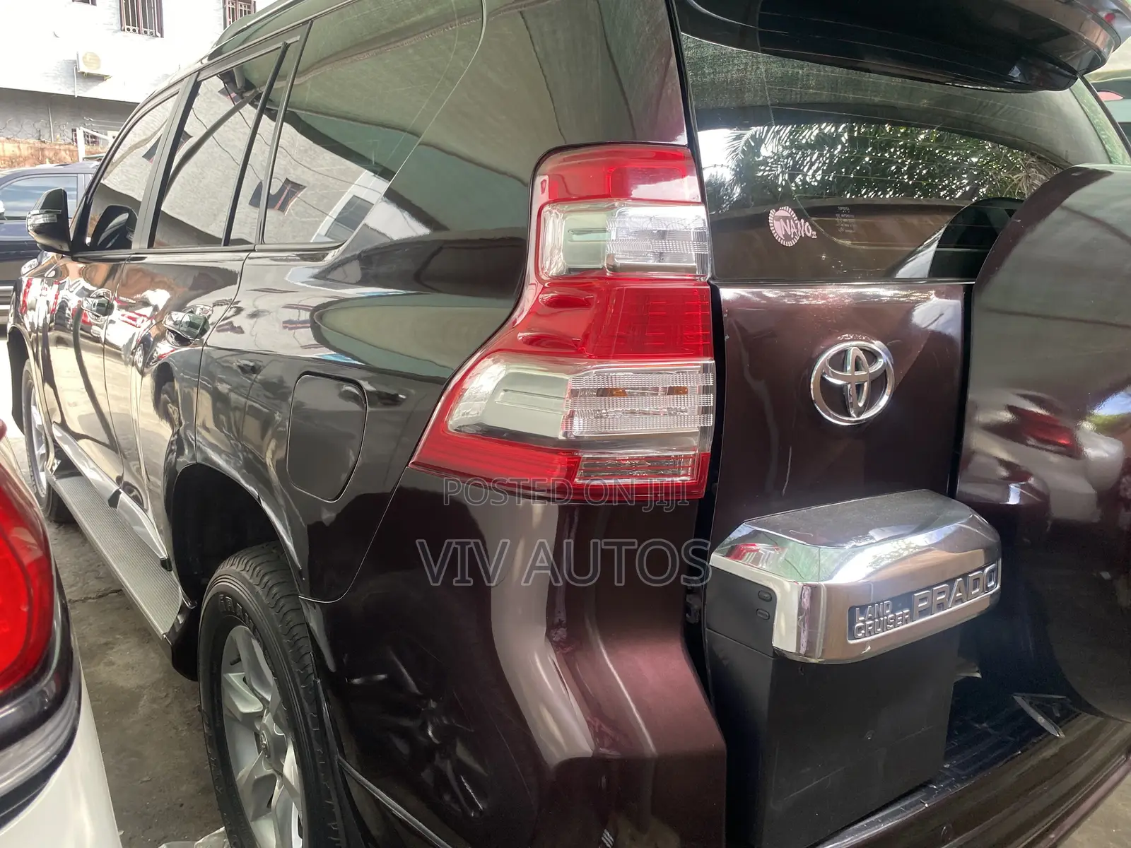 Toyota Land Cruiser Prado 4.0 Petrol GX-R 2016 Burgundy
