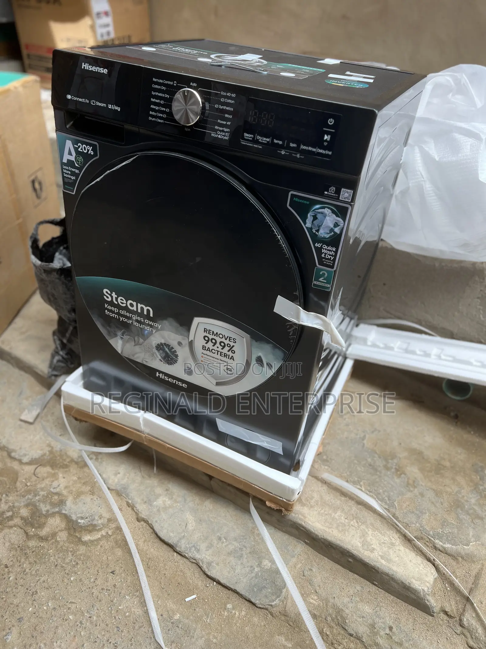 Inverter 12kg Washing Machine Hisense
