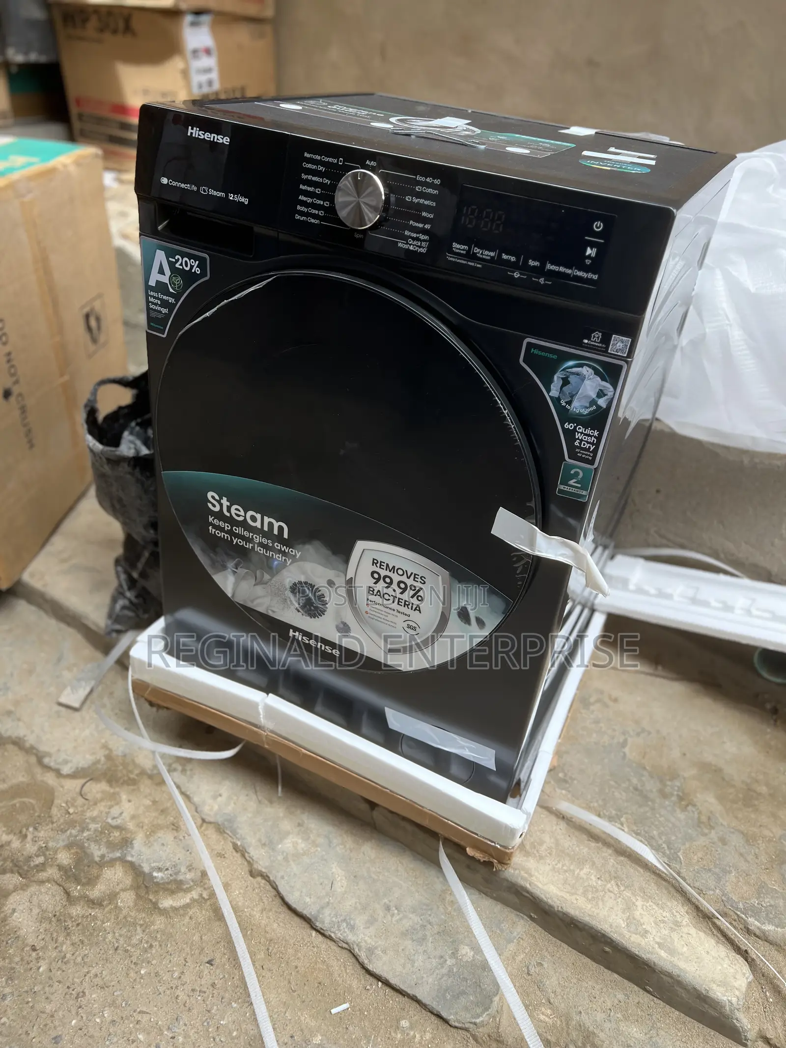 Inverter 12kg Washing Machine Hisense